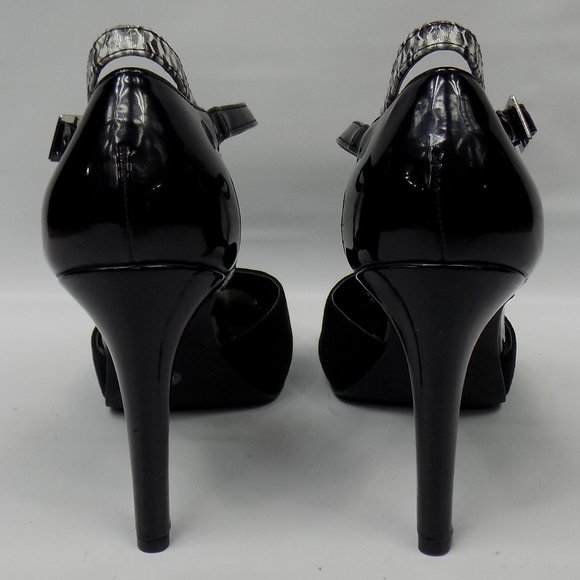 Style & Company Black Gweneth Heels Size 8M - Picture 4 of 9